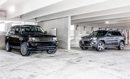 New vs. Old: 2014 Jeep Grand Cherokee 4x4 Overland vs. 2010 Land Rover Range Rover Sport HSE