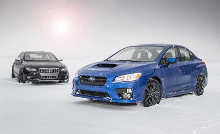 New vs. Old: 2015 Subaru WRX vs. 2010 Audi S4