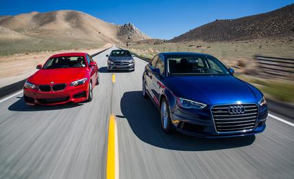 2015 Audi A3 Quattro vs. 2014 BMW 228i, 2014 Mercedes-Benz CLA250 4MATIC