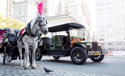 Can an Electric Car Really Replace Central Park's Horse-Drawn Carriages?