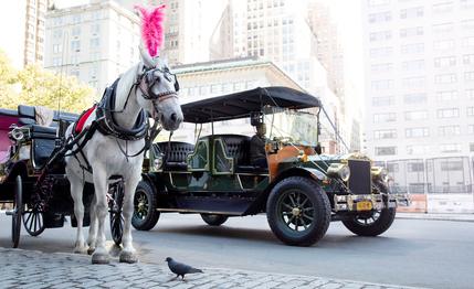 Can an Electric Car Really Replace Central Parks Horse-Drawn Carriages?