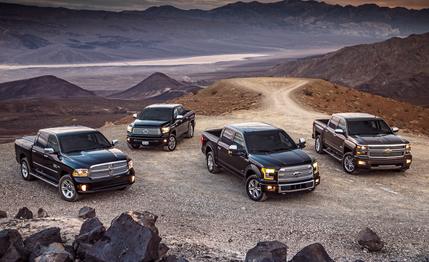 2015 Ford F-150 vs. 2015 Chevrolet Silverado 1500, 2015 Ram 1500, 2014 Toyota Tundra