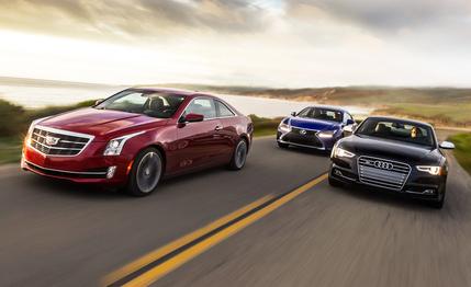 2015 Audi S5 vs. Cadillac ATS Coupe 3.6, Lexus RC350 F Sport