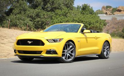 2015 Ford Mustang GT Convertible Manual