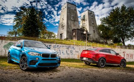 2015 BMW X6 M vs. 2016 Mercedes-AMG GLE63 S Coupe