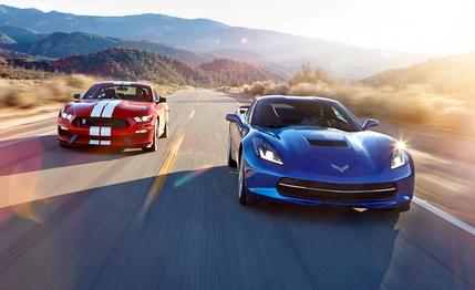 2016 Chevrolet Corvette Stingray Z51 vs. 2016 Ford Mustang Shelby GT350