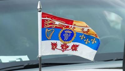 How to Attach a Flag to the Hood of a Car