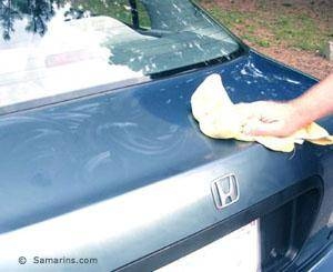 How to Remove Scratches with Car Wax