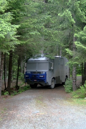 How to Adjust the Headlights on an RV