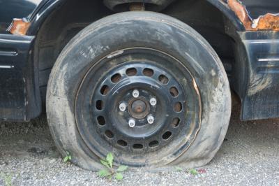 How to Change a Flat Tire on a Dodge Caravan