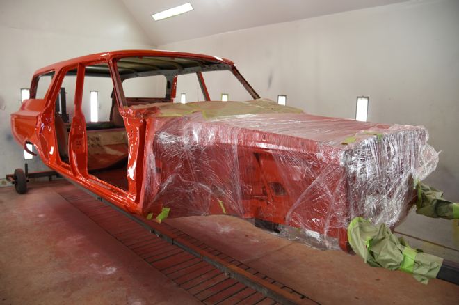 20 1965 Plymouth Belvedere Wagon Paint Painted Unibody Shell