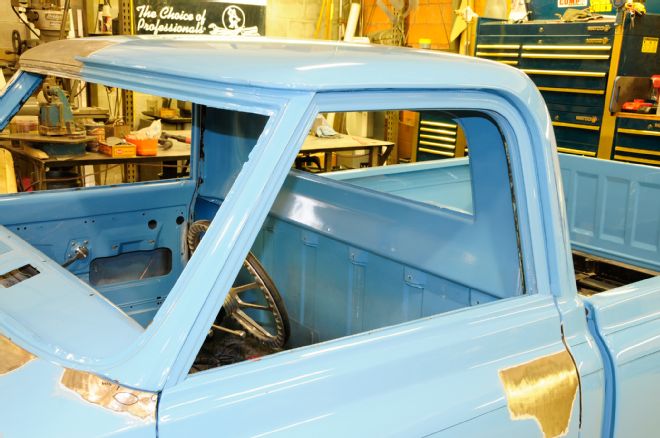 1967 Chevrolet C10 Interior And Glass Removed