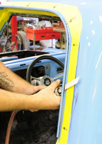 1967 Chevrolet C10 Shaving Off Metal