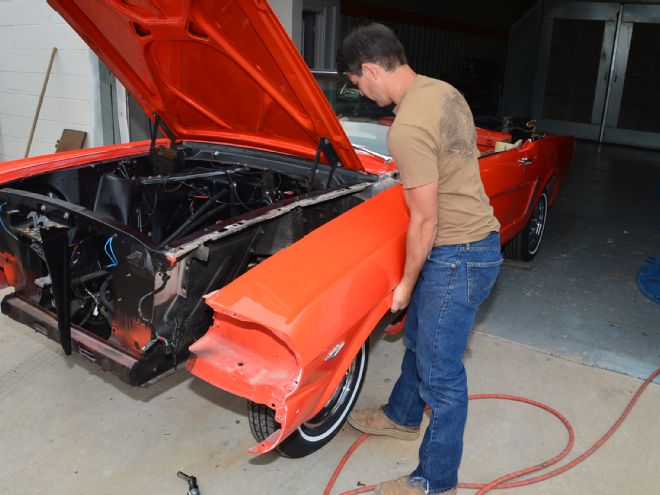 How To Align Front Sheetmetal on an Early Mustang