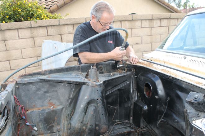 1962 Chevrolet Nova Gasser Front Subframe Install