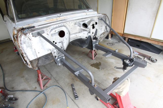 1962 Chevrolet Nova Gasser Front Subframe Install