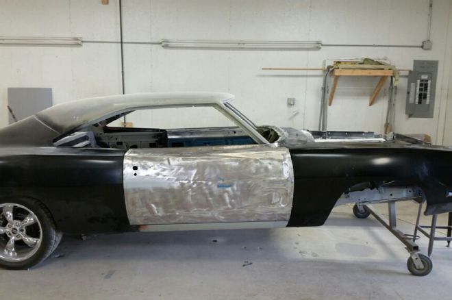 19 1969 Dodge Charger Body Panels Aligned Complete