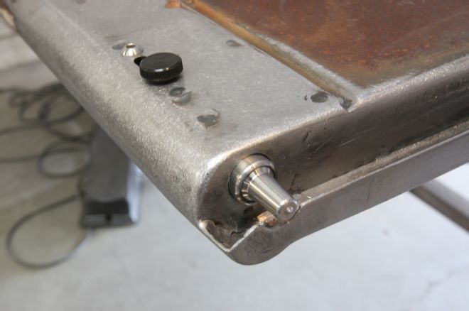 1956 Ford F 100 Welds Ground Down And Latch Installed