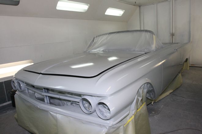 1961 Ford Sunliner Body Primed