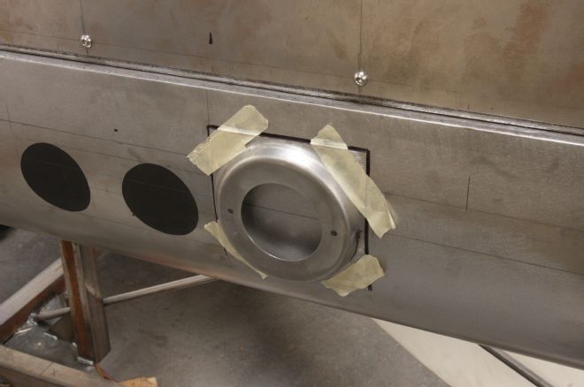 Custom Exhaust Outlets on a 1956 Ford F-100