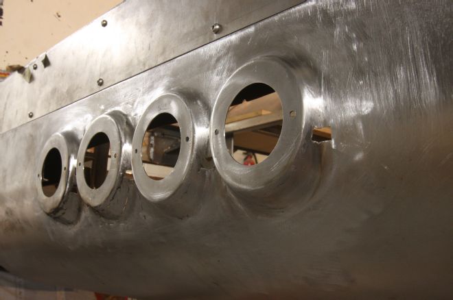 Custom Exhaust Outlets on a 1956 Ford F-100