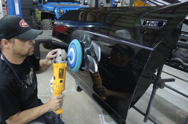 1978 Chevrolet Camaro Z28 Using Blue Foam Pad