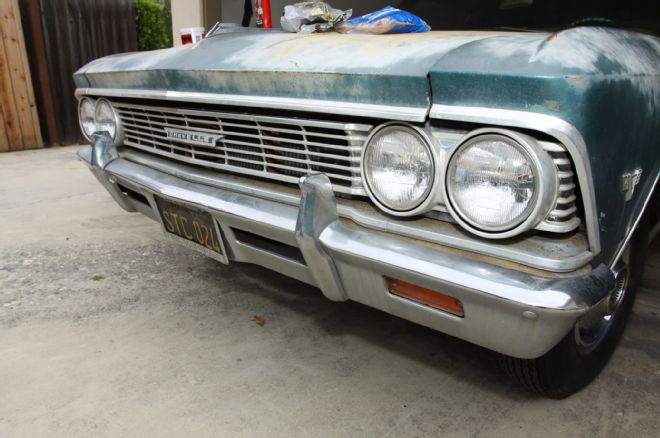 1966 Chevrolet Chevelle Malibu Chrome Restoration 01