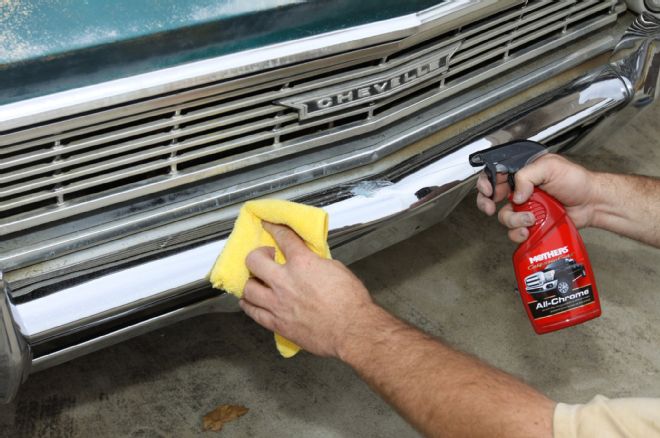 1966 Chevrolet Chevelle Malibu Chrome Restoration 12