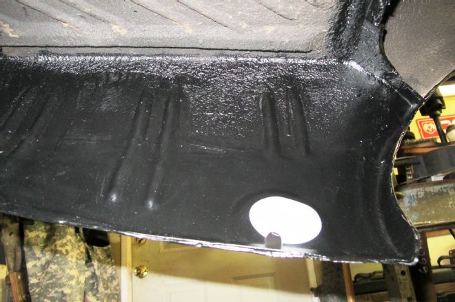 Dodge Challenger Trunk Extension Panel Repair