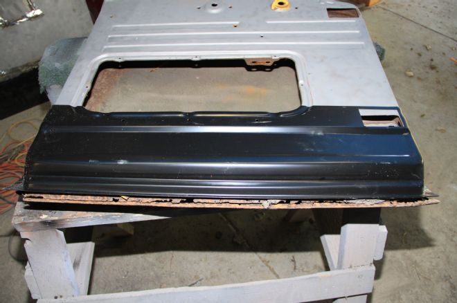 1956 Ford F 100 New Inner Panel Laid Over Door