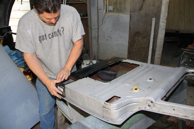 1956 Ford F 100 Replacement Door Inner Panel Fitting In