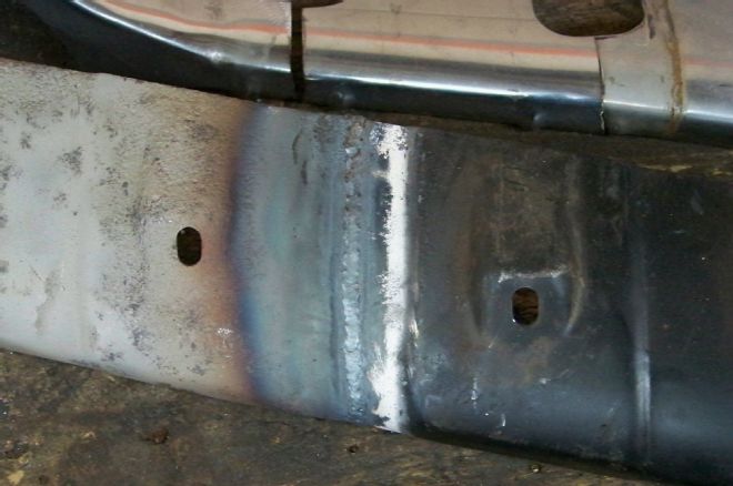 1956 Ford Custom Bumper Welded Bar