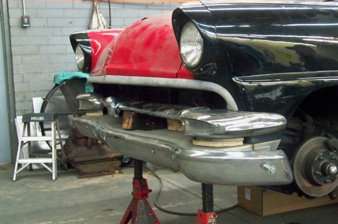 1956 Ford Custom Bumper Fitment