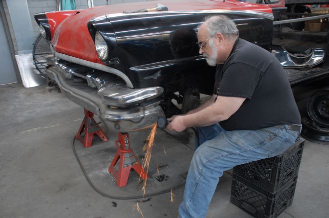 1956 Ford Custom Bumper Trim