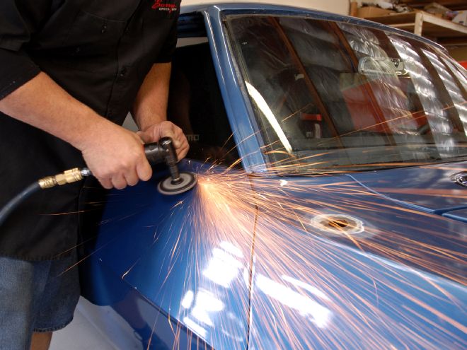 How to Fill in Antenna and Badge Holes on a 1969 Camaro Without Using Body Filler