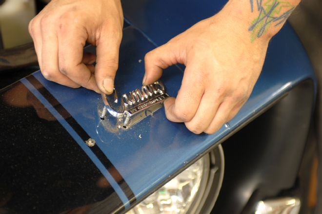 Camaro Sheetmetal Repair Badge