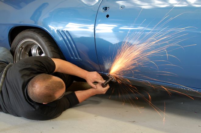 Camaro Sheetmetal Repair Rocker Panel Repair