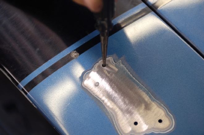 Camaro Sheetmetal Repair Badge Hole Plug