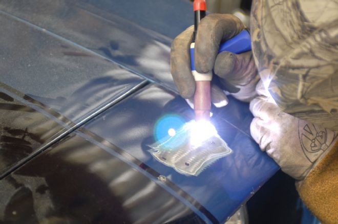 Camaro Sheetmetal Repair Tig Weld