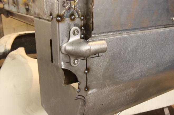 1956 Ford F 100 Skin Tack Welded In Place