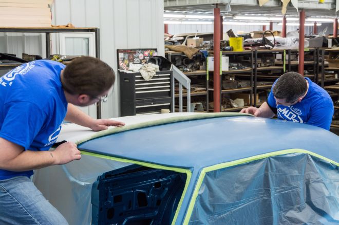 Vinyl Roof Replacement Centerline Glueing