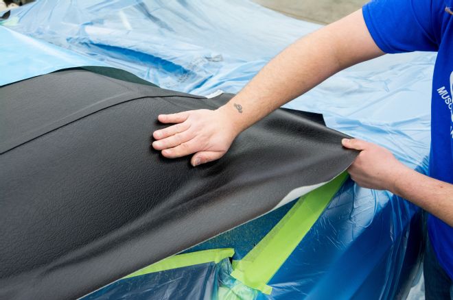 Vinyl Roof Replacement Top Detail