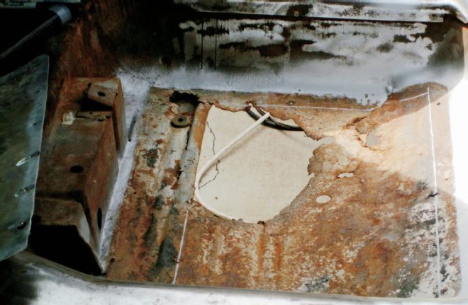 1960 Pontiac Catalina Floor Rust Holes