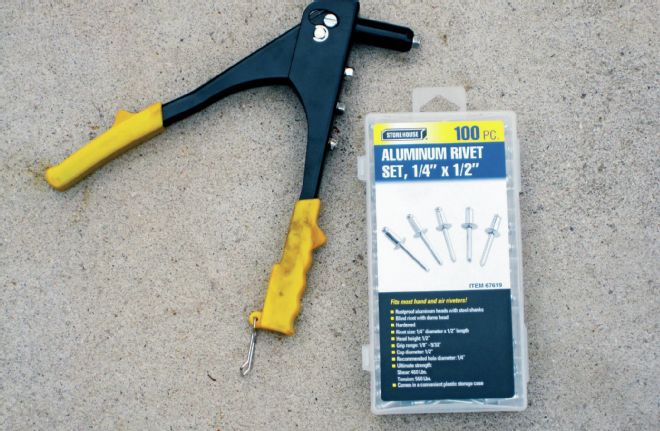 Harbor Freight Rivet Gun And Rivets