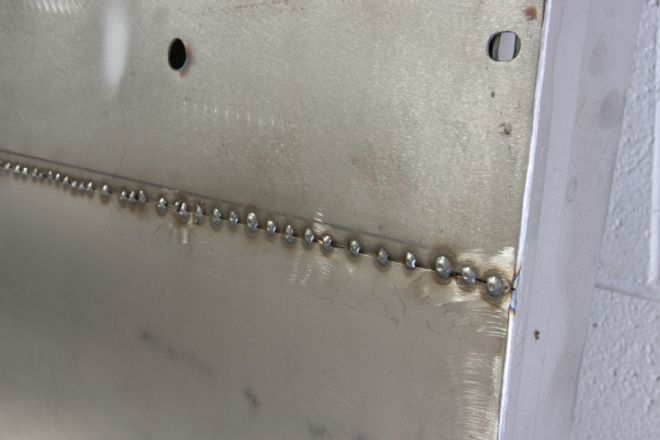 Tack Weld Close Up