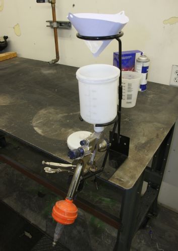 Basic Single Paint Gun Stand