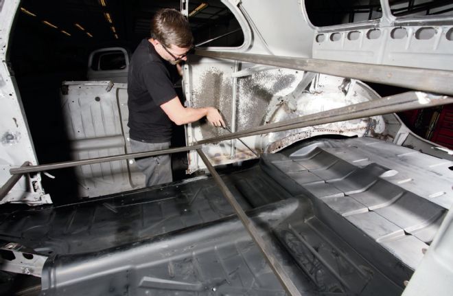 1940 Ford Coupe Body Dropped On New Floor