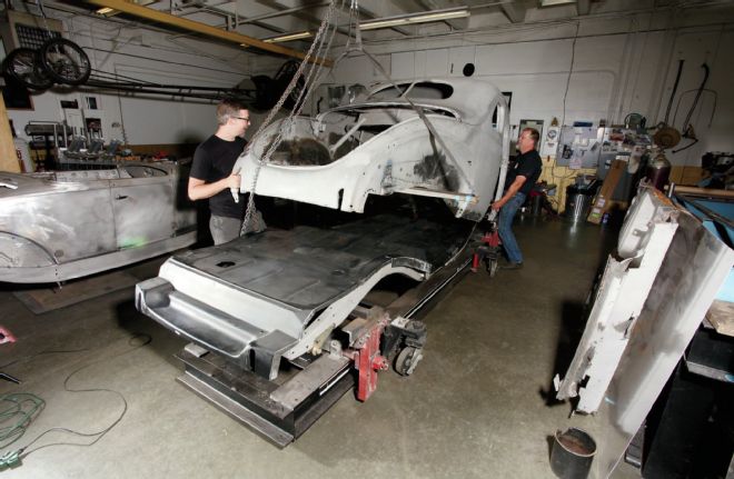 1940 Ford Coupe New Floor