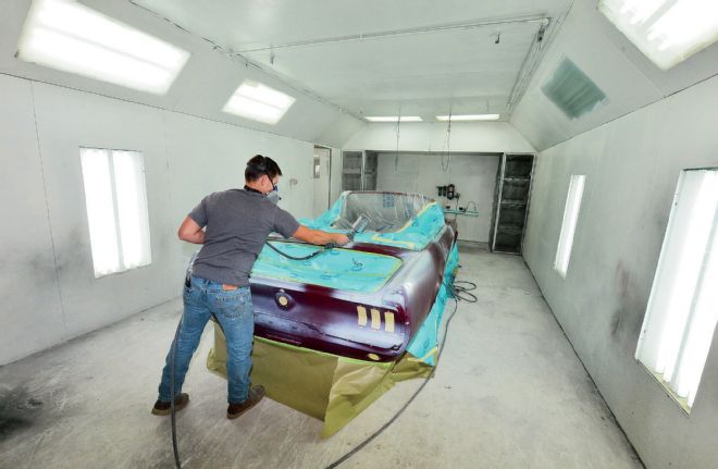 Project 1968 Ford Mustang Get Professional Paintjob