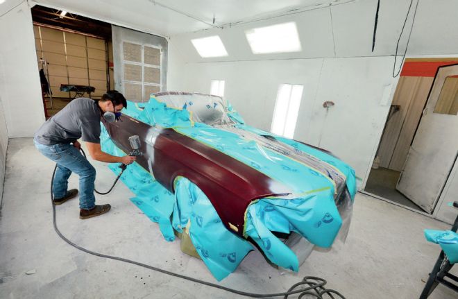 Project 1968 Ford Mustang Get Professional Paintjob